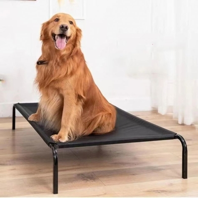 Lit pour animaux de compagnie extérieur recouvert d'électrophorèse avec certification ISO9001 et haute durabilité
