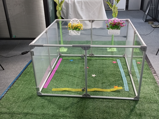 6063/6061/6005/6082/6060 En alliage, une crèche pour chiens portable et transparente pour les petits animaux