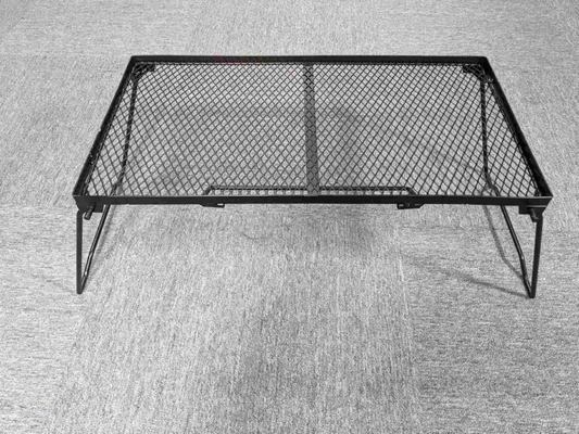 Type d'installation Grille à charbon de bois de type debout Grille de barbecue portable Table de camping pliable