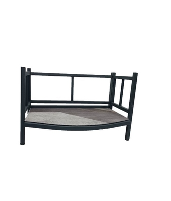 Taille XL Lit élevé pour chien pour animaux de compagnie Fonction de refroidissement et style de lavage à la main Fabriqué avec de la laine