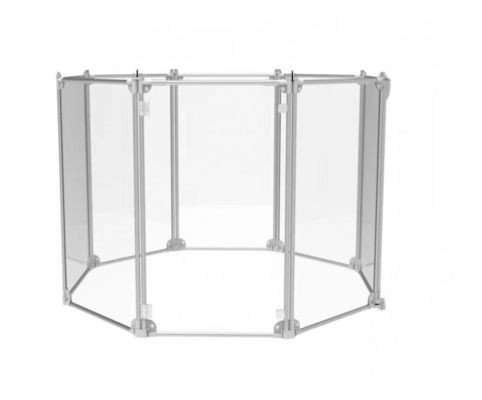 Exercice pour chiens en intérieur PlayPen Panneaux de clôture métalliques portables pour chiens énergiques