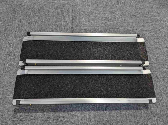 Rampe de scooter en aluminium portable pliable de 36 cm pour les marches de la maison