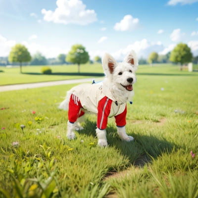 Reflecteur imperméable à l'eau pour chiens de compagnie à quatre pattes