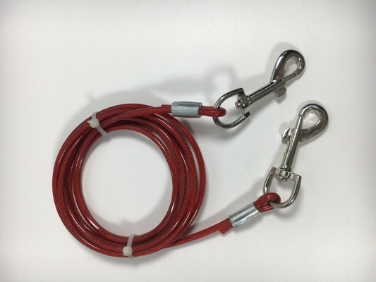 Corde de traction pour animaux de compagnie fixant la pile avec un pinceau et une corde de fil de 5 mmx3 m Shanghai / port de Nanjing