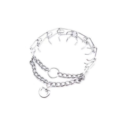 Taille client Collier d'entraînement classique en acier inoxydable détachable