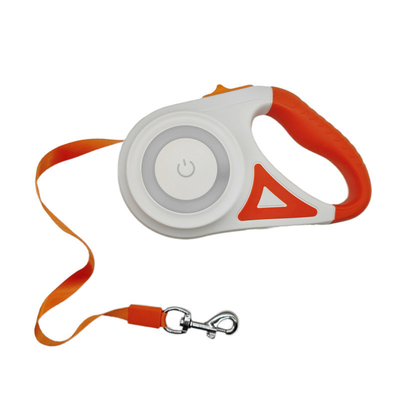 Leash automatique pour animaux de compagnie Leash rétractable pour chiens avec lumière LED réglable et durable