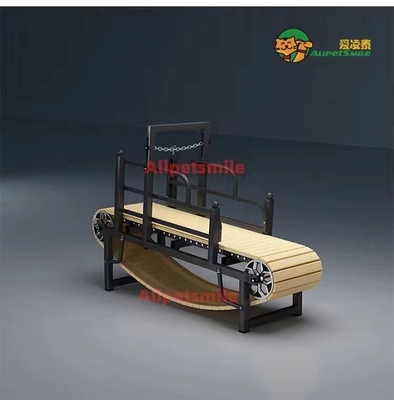 6063/6061/6005/6082/6060 Tapis de course pour chien en alliage avec cadre en bois