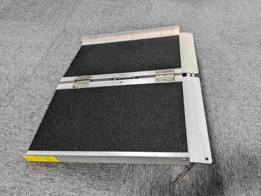 Rampe pour fauteuil roulant en aluminium de 2 à 8 pieds rampe pliable antidérapante pour porte-porte portable