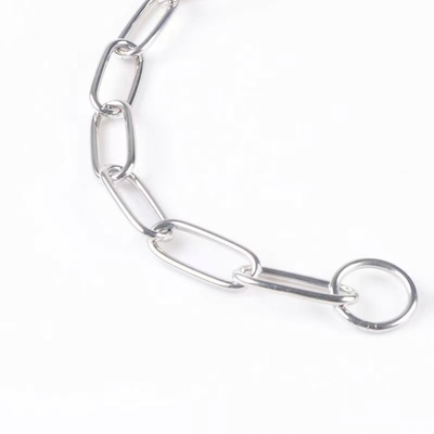 La chaîne de collier de chien en acier inoxydable pour amis à quatre pattes à la mode