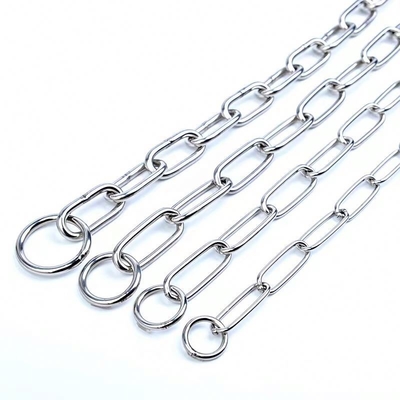 Collier de chien en acier inoxydable à motifs animaux pour une corde de traction à l' épreuve des morsures personnalisée