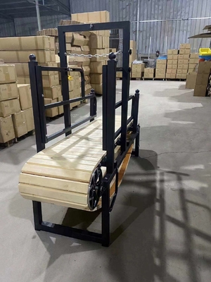 175cm*52cm*130cm/200cm*58cm*150cm tapis de course à la traîne en bois pour l'entraînement personnalisé du chien
