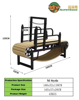 6063/6061/6005/6082/6060 Alloy Air Runner Machine à courir en bois pour le fitness en plein air