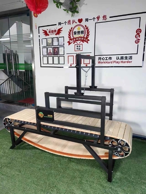 Vitesse maximale 1 km/h Alipetsmile 3.0 tapis roulant pour chiens Machine d'exercice en acier et en bois