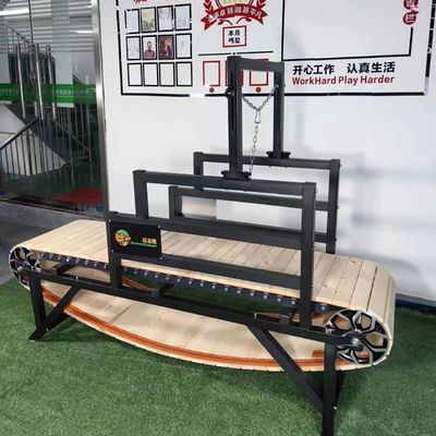 Le tapis roulant manuel en bois est une solution personnalisée pour animaux de compagnie pour les reptiles et les gros chiens.