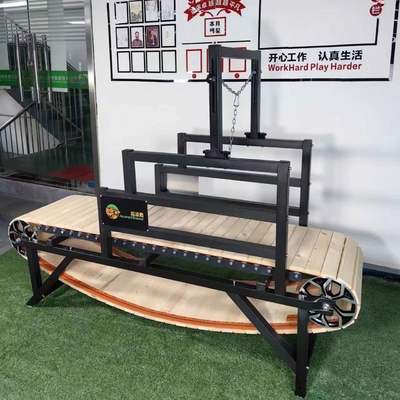 Équipement d'exercice pour chiens tapis roulant personnalisé avec revêtement de finition et revêtement sablé