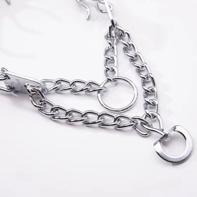 Collier en acier inoxydable durable à l'épreuve des explosions pour chien de promenade pour la sécurité et la formation