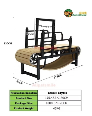 Tapis de course Pit Bull en bois et en aluminium Machine de course durable pour chiens actifs