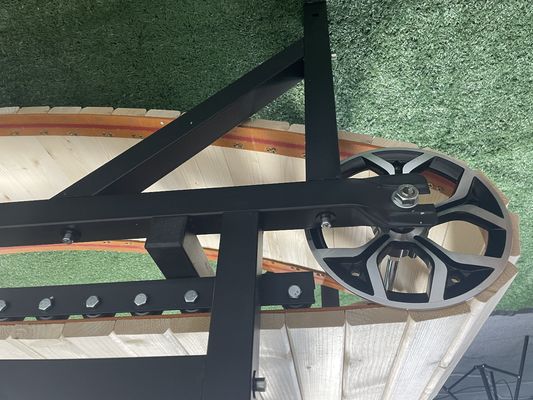 Machine de tapis roulant pour chiens en acier inoxydable de couleur personnalisée pour les grands chiens