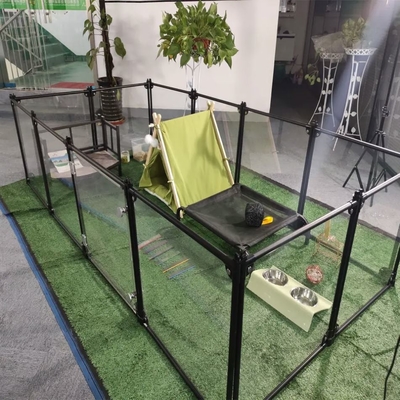Cage de clôture de jardin pour animaux de compagnie 6/8/10/12 pièces pour portable Pet Playpen