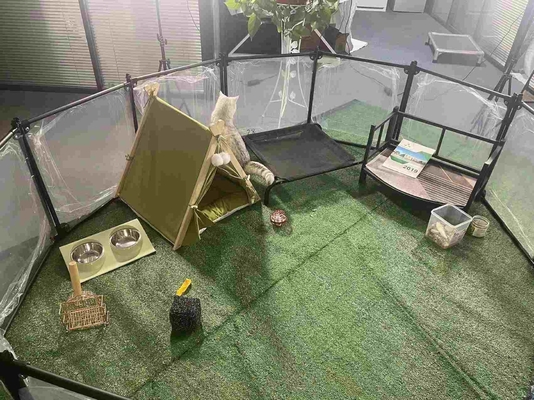 Cage de clôture de jardin pour animaux de compagnie 6/8/10/12 pièces pour portable Pet Playpen