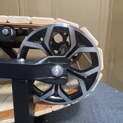 Chargement de 168 ensembles dans 40 HQ Chiens tapis roulant métallique avec roue avant réglable