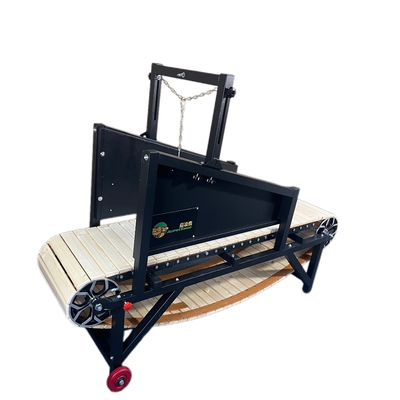 Baffle d'entraînement de chien en bois en acier acrylique remplaçable pour l'agilité du tapis roulant