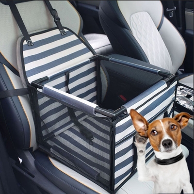 Cage de transport pour animaux de compagnie Amazon Custom Oxford siège pliant porte-avions de sécurité pour chiens