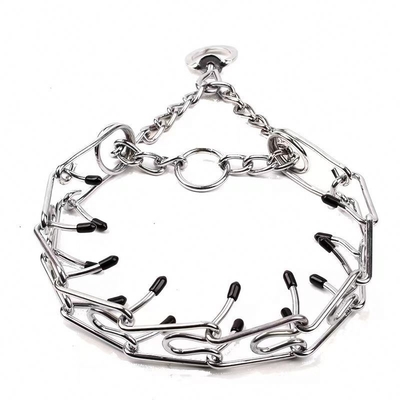Collier d'entraînement pour chien en métal amovible avec entraînement personnalisé