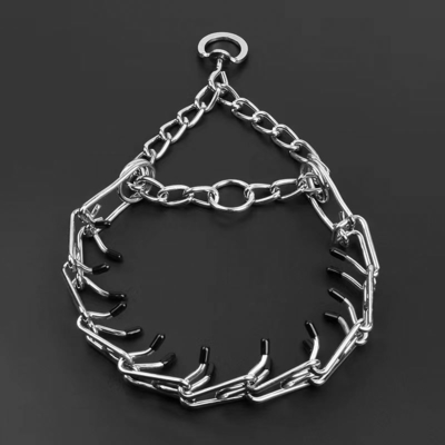 Collier de chien en acier inoxydable avec taille et matériau personnalisés