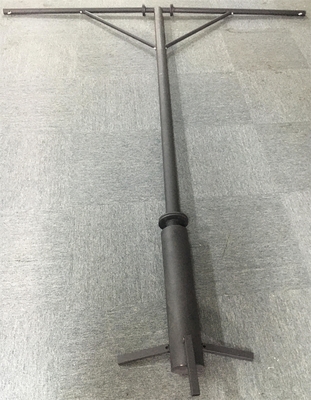 Braquette de poteaux d'entraînement pour chiens avec rotation à 360 degrés durable et capacité 22,5 kg