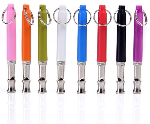 Correction orange chien d'éducation à l'animal domestique sifflet avec lanyard Petits animaux essentiels
