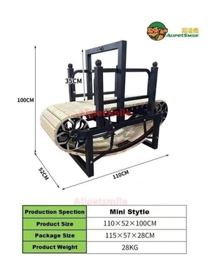 Machine à courir de couleur personnalisée pour chiens Anodisation et finition par électrophorèse