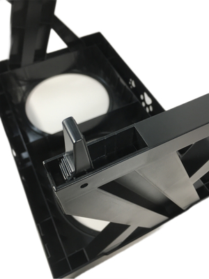 Table de levage pour animaux de compagnie Cuve à aliments en acier inoxydable Cuve à chat Cuve pliante Cuve réglable pour chien