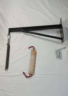 Poteaux de ressort en acier résistant pour chiens de taille moyenne et grande jusqu'à 105 lbs/210 lbs Construit pour durer