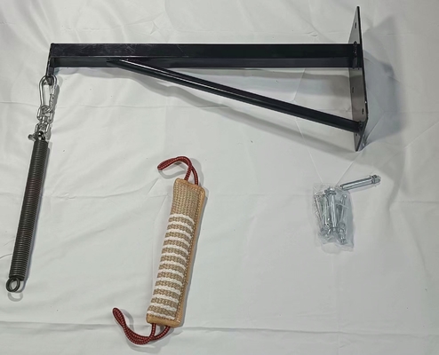 Poteaux de ressort en acier résistant pour chiens de taille moyenne et grande jusqu'à 105 lbs/210 lbs Construit pour durer