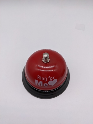 Restaurateur Dish Bell Pet Trainer Electroplating Multiple Couleur Métal Servant Appel Bell