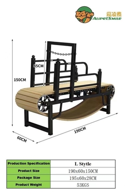 Alloy 6063/6061/6005/6082/6060 tapis de course pour chiens en plein air pour l'entraînement des chiens pitbull