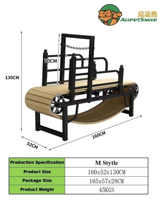 Alloy 6063/6061/6005/6082/6060 tapis de course pour chiens en plein air pour l'entraînement des chiens pitbull