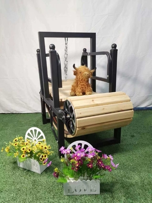 Matériaux de papier en acier et en bois tapis roulant pour chiens sans moteur pour poids SAP personnalisé à Nanjing