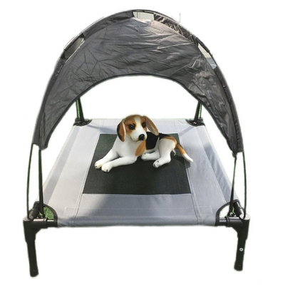Lit élevé pliable en tissu d'Oxford pour animaux de petite à moyenne taille