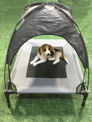 Lit élevé pliable en tissu d'Oxford pour animaux de petite à moyenne taille