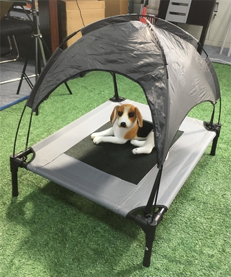 Lit élevé pliable en tissu d'Oxford pour animaux de petite à moyenne taille