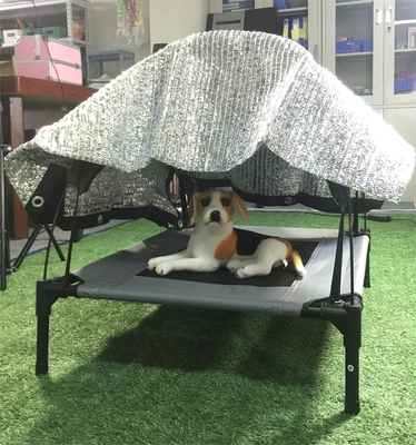 Lit élevé pliable en tissu d'Oxford pour animaux de petite à moyenne taille