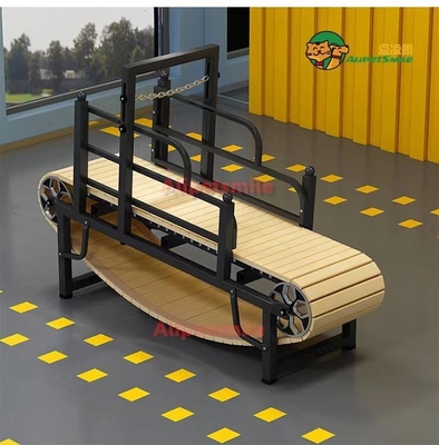 Tapis de course en acier inoxydable et en plastique pour chiens pour animaux de compagnie