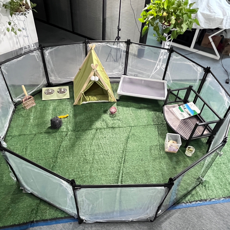 6063/6061/6005/6082/6060 En alliage, une crèche pour chiens portable et transparente pour les petits animaux