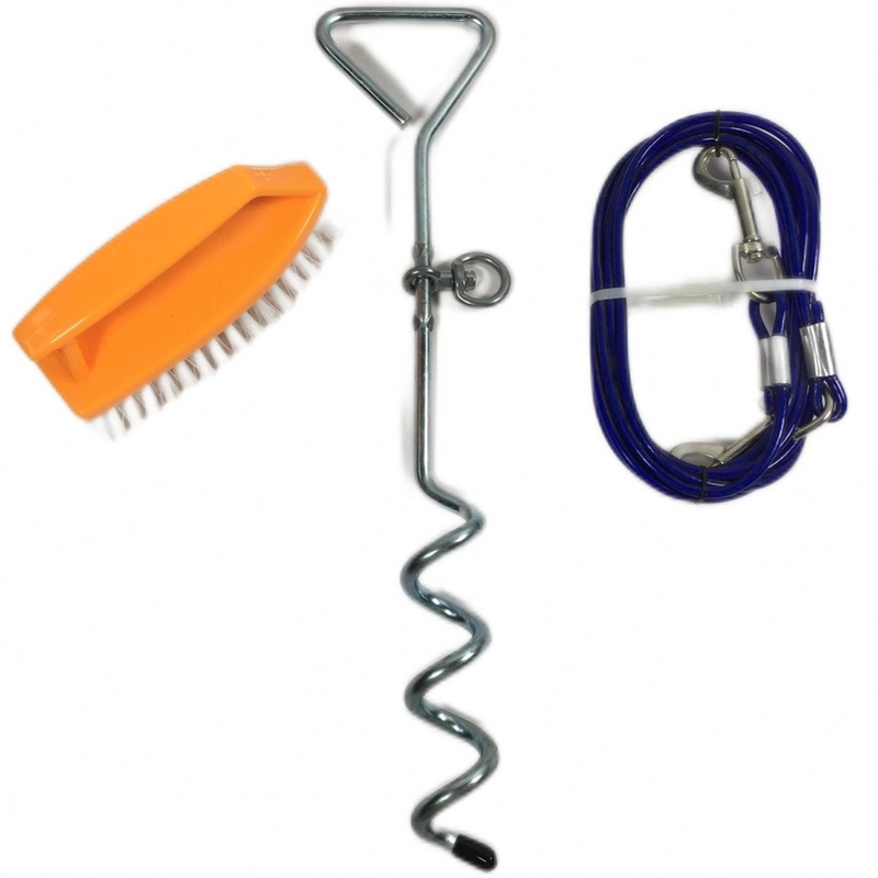 Corde de traction pour animaux de compagnie fixant la pile avec un pinceau et une corde de fil de 5 mmx3 m Shanghai / port de Nanjing