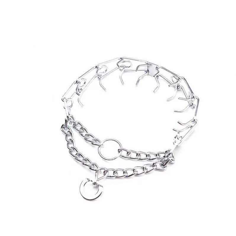 Taille client Collier d'entraînement classique en acier inoxydable détachable