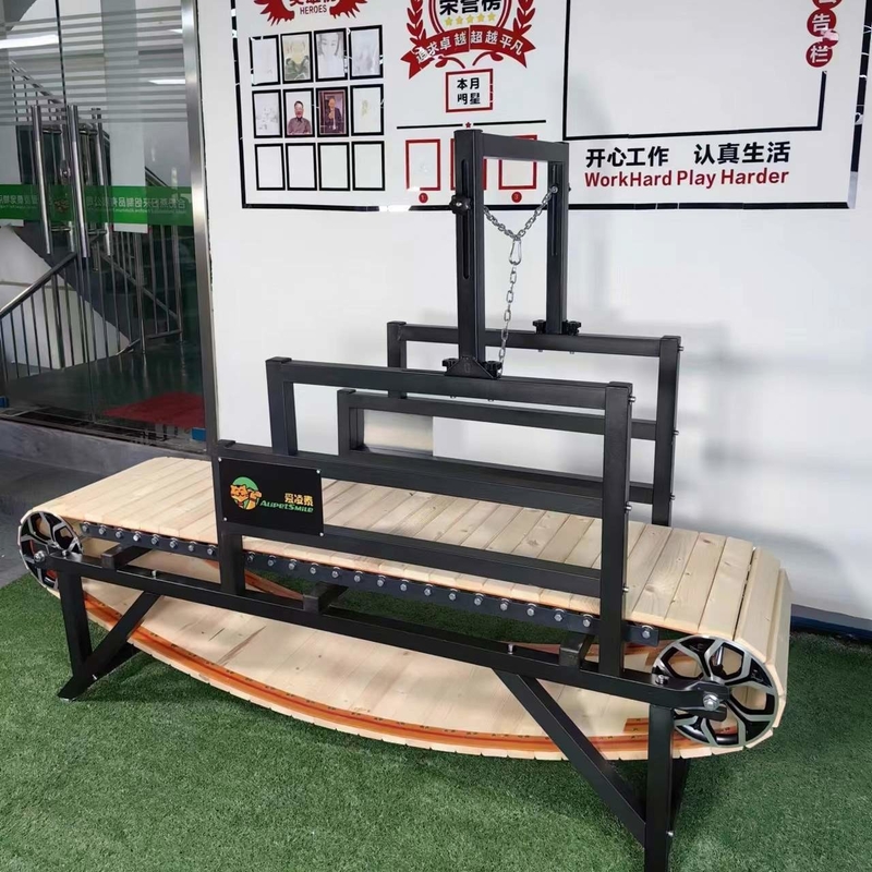 Expédition en provenance de Shanghai ou de Nanjing, tapis roulant pour chiens avec finition et électrophorèse