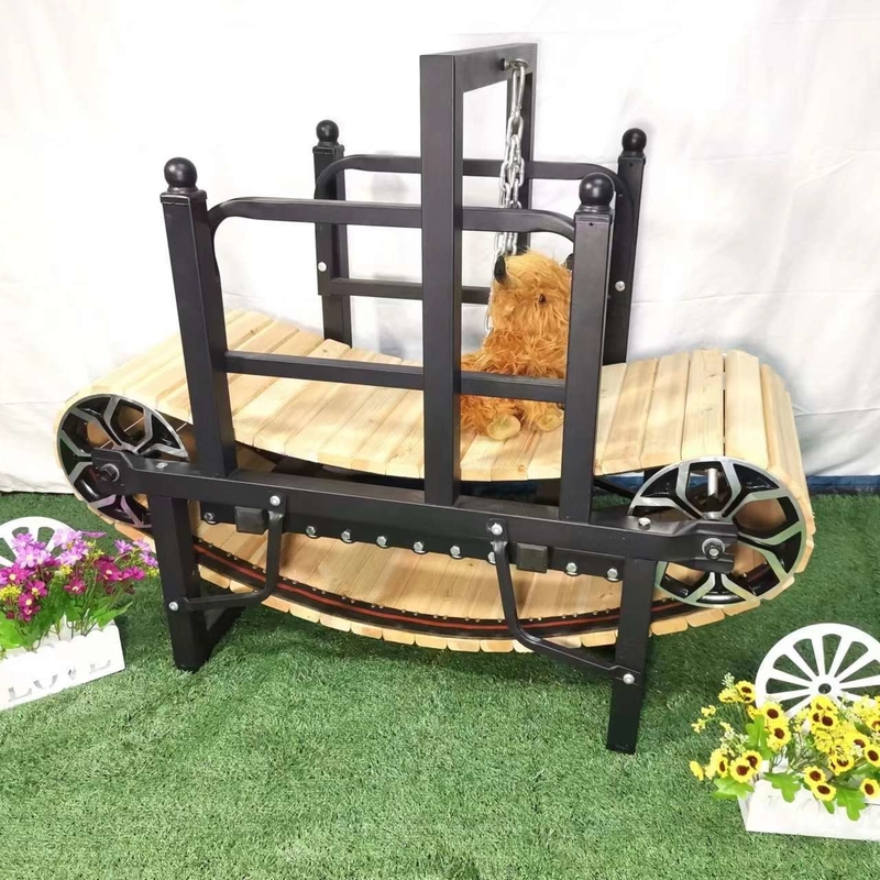 Marché américain Tapis roulant pour chien Machine de marche en bois pour animaux d'élevage Electrophoresis en aluminium