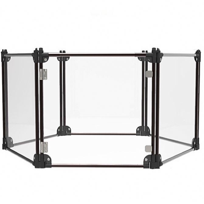 Taille personnalisée Exercice pour chiens en intérieur pour chiens lourds Poulet PlayPen avec panneaux de clôture en métal